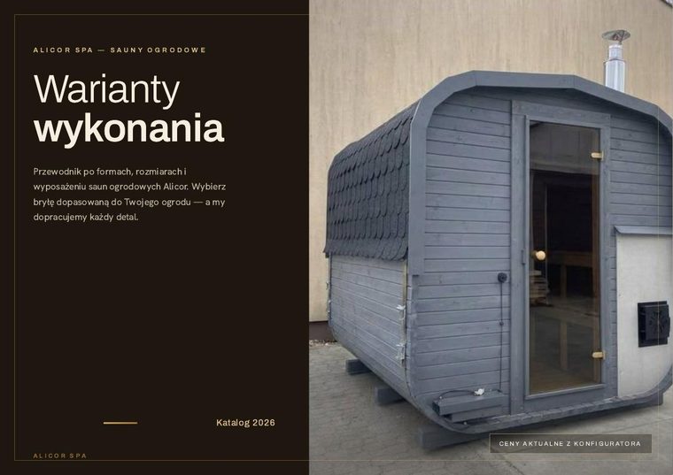Warianty wykonania — okładka katalogu PDF